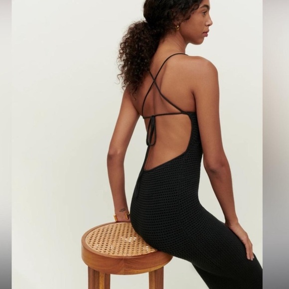 Reformation Alexina Open Knit Dress XL NWT - Picture 4 of 8